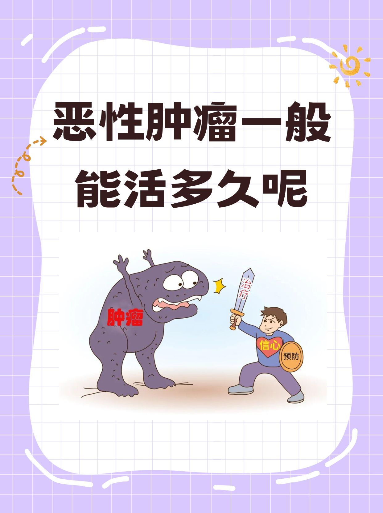 恶性肿瘤一般能活多久 恶性肿瘤是一大类疾病的统称,它们具有细胞分化
