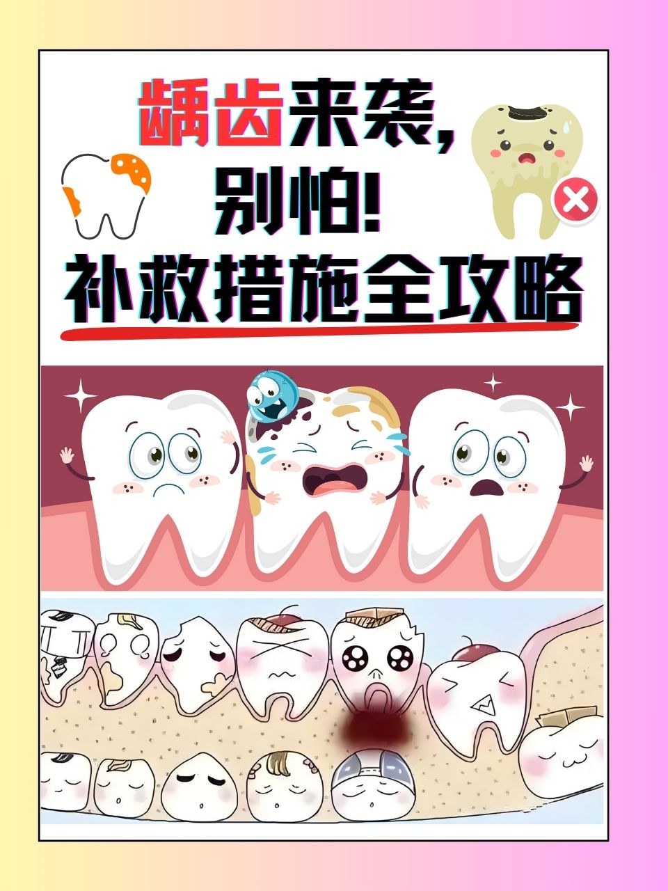 龋齿来袭,别怕!