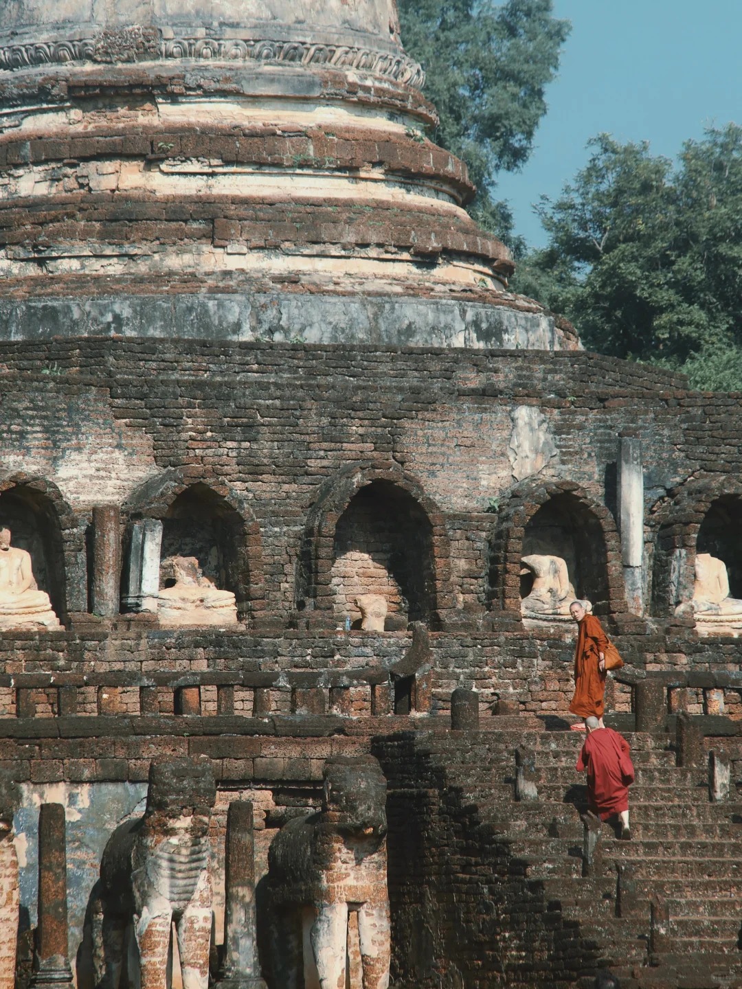 泰北明珠素可泰,穿越千年佛国之美 宝子们,最近我去了一趟素可泰,那