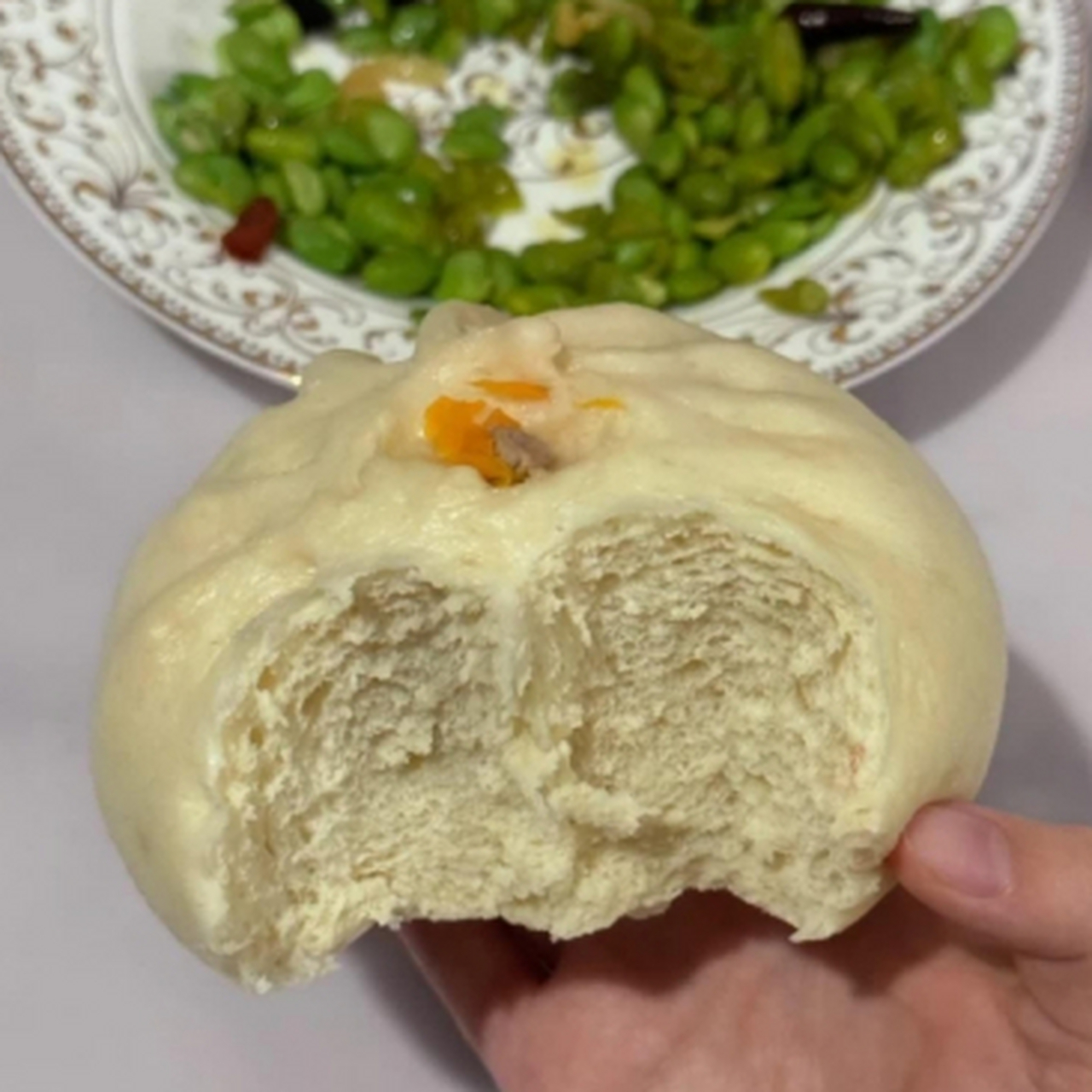 我一下子分不清这是包子还是馒头?