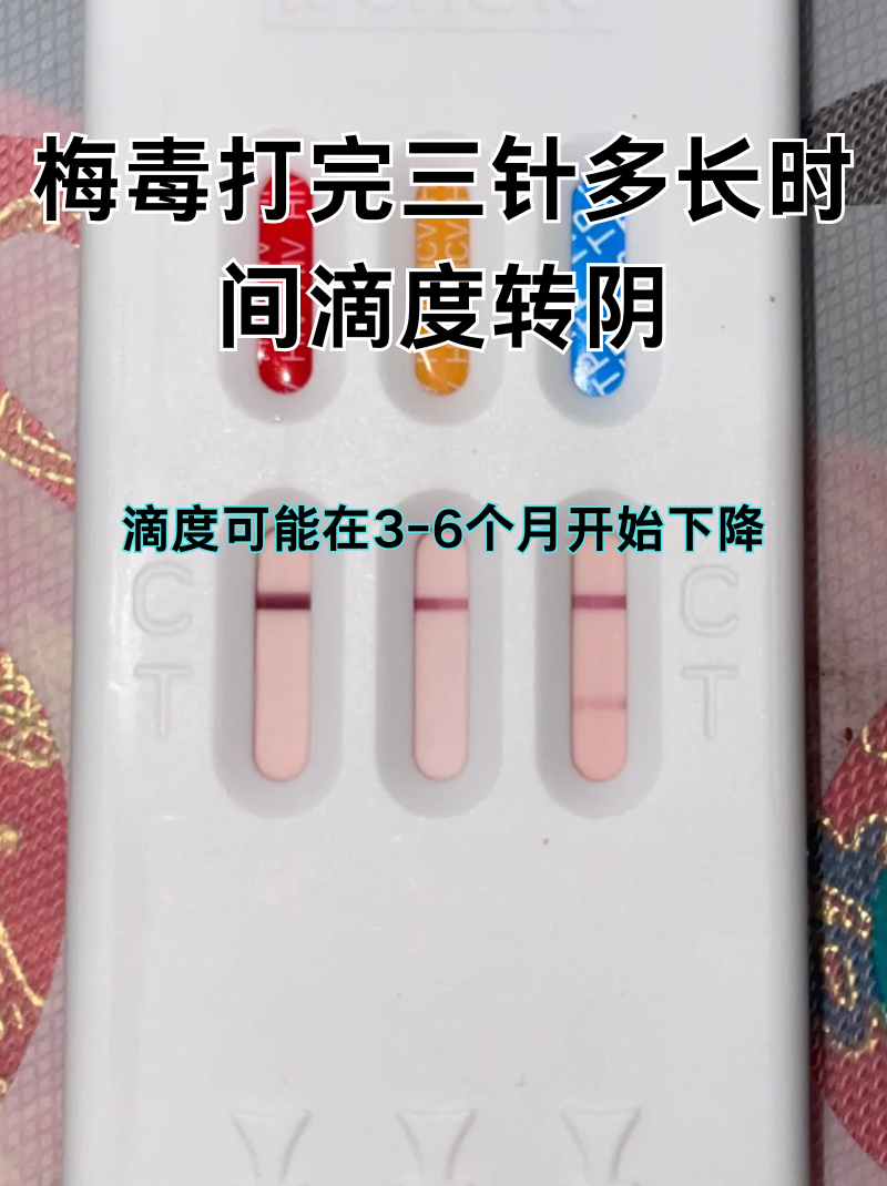 梅毒打完三针多长时间滴度转阴
