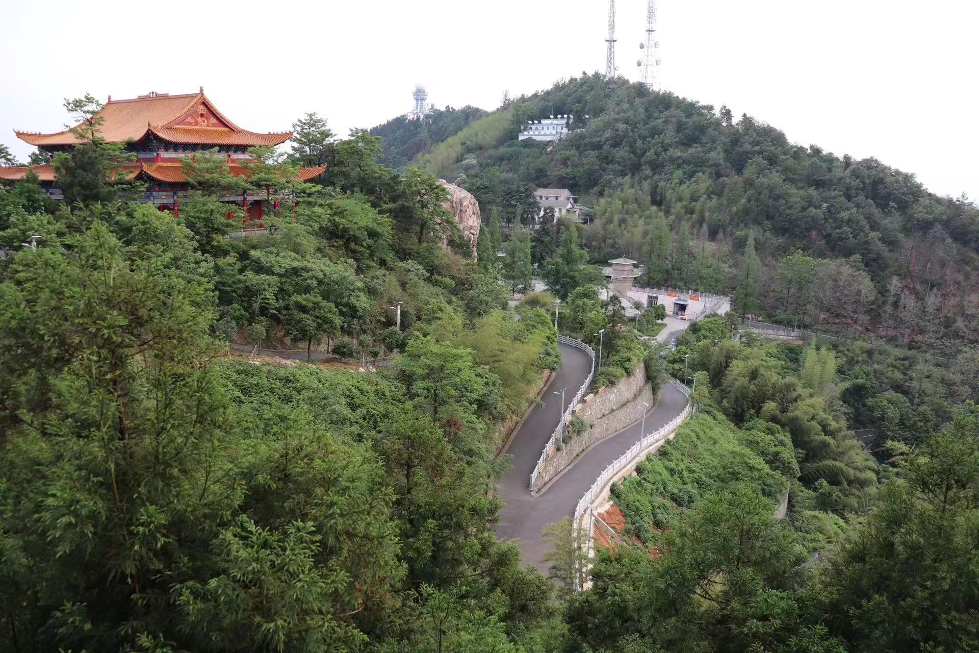 常德太阳山上山路线图片