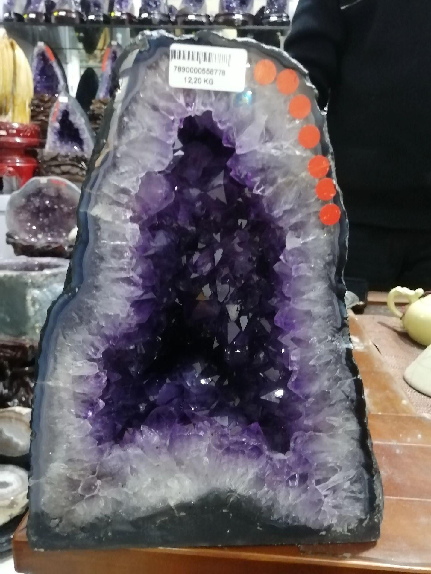 点击头像看直播# #水晶# 紫晶洞聚宝盆,大自然的瑰丽杰作.