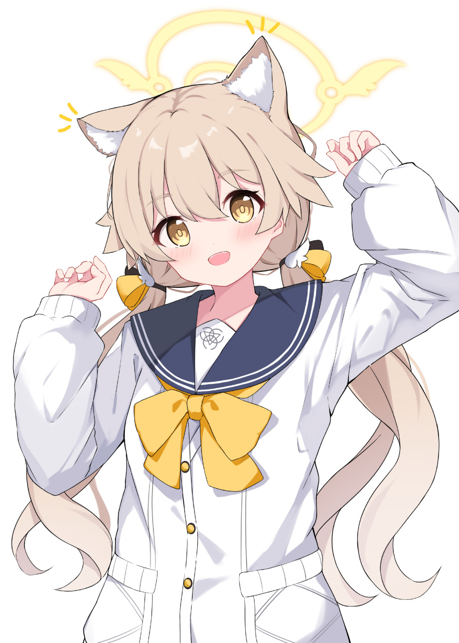 可可爱爱的猫耳jk小萝莉(*75▽75*)