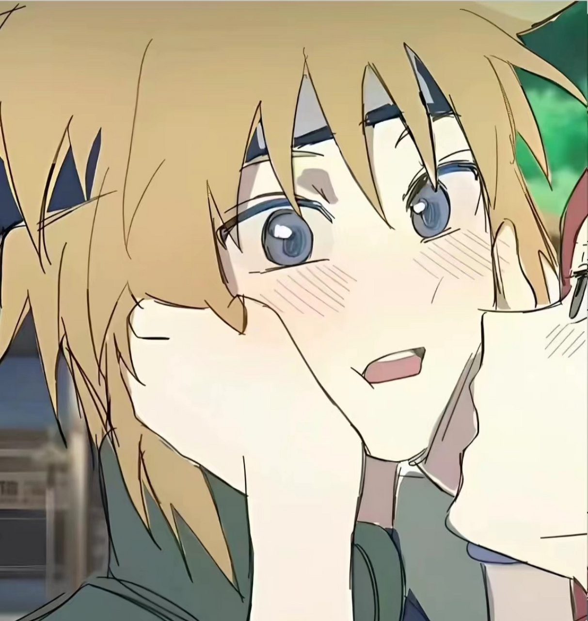 火影忍者# 水门和玖辛奈情侣头像