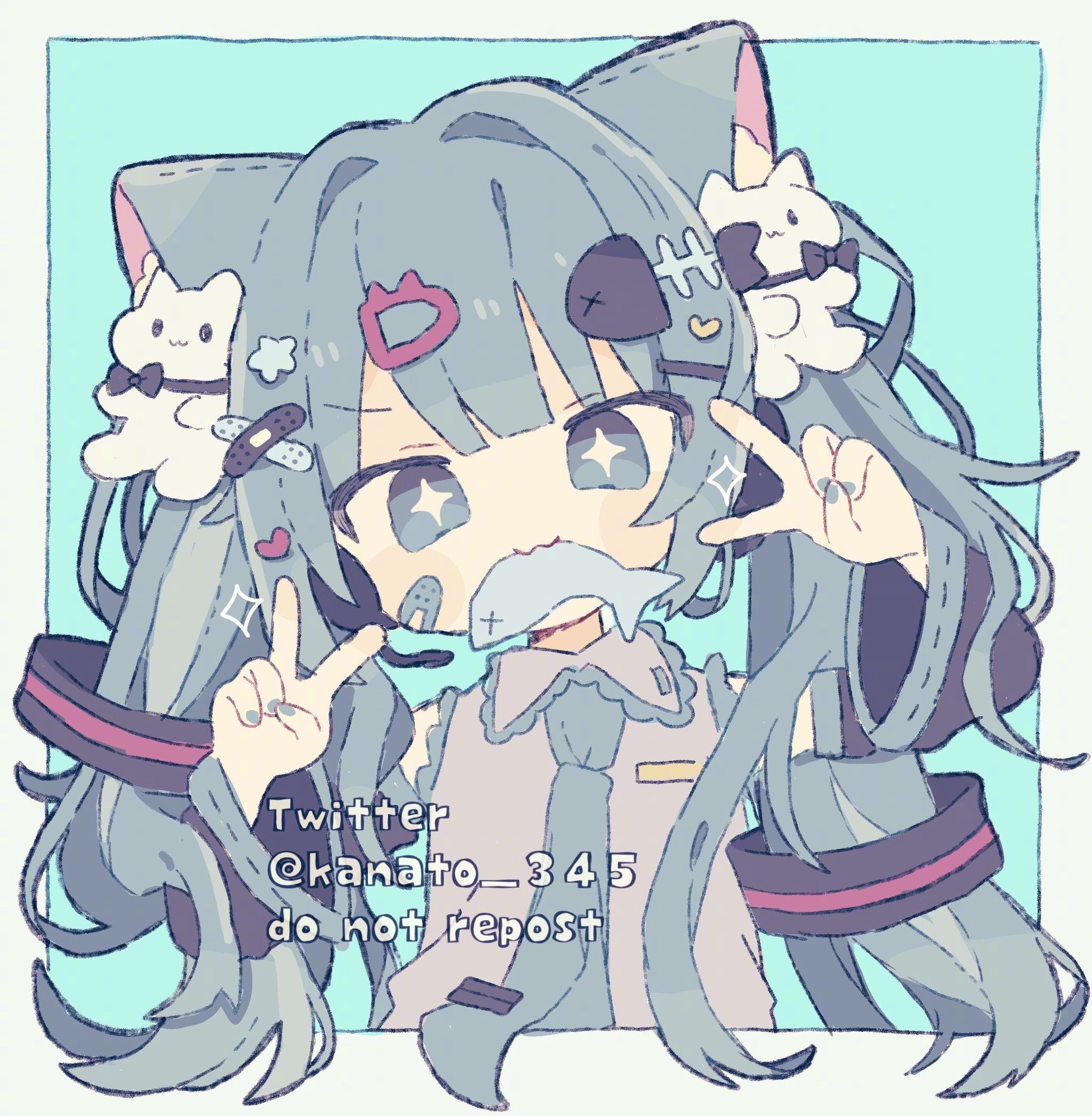 漫画头像初音未来图片