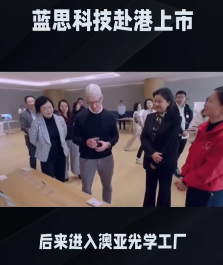 女首富周群飞,她那个公司蓝思科技,现在要去香港