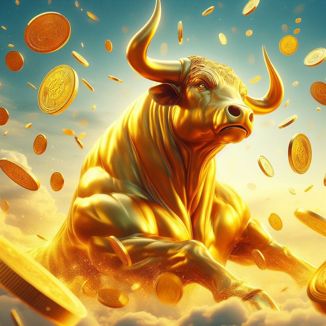 黄金牛头像分享|牛气冲天,喜欢的可以自生下载#动态连更挑战