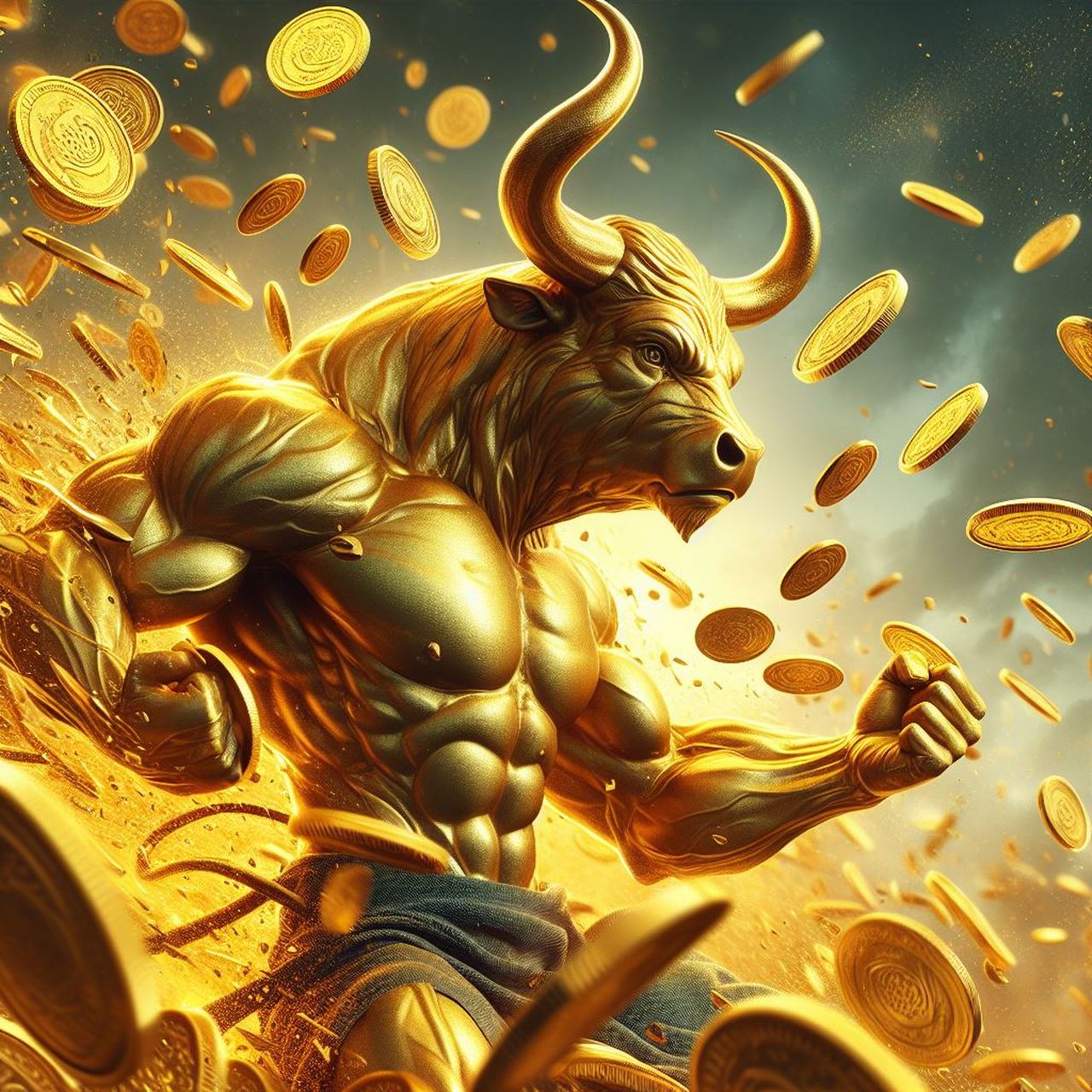 黄金牛头像分享|牛气冲天,喜欢的可以自生下载#动态连更挑战