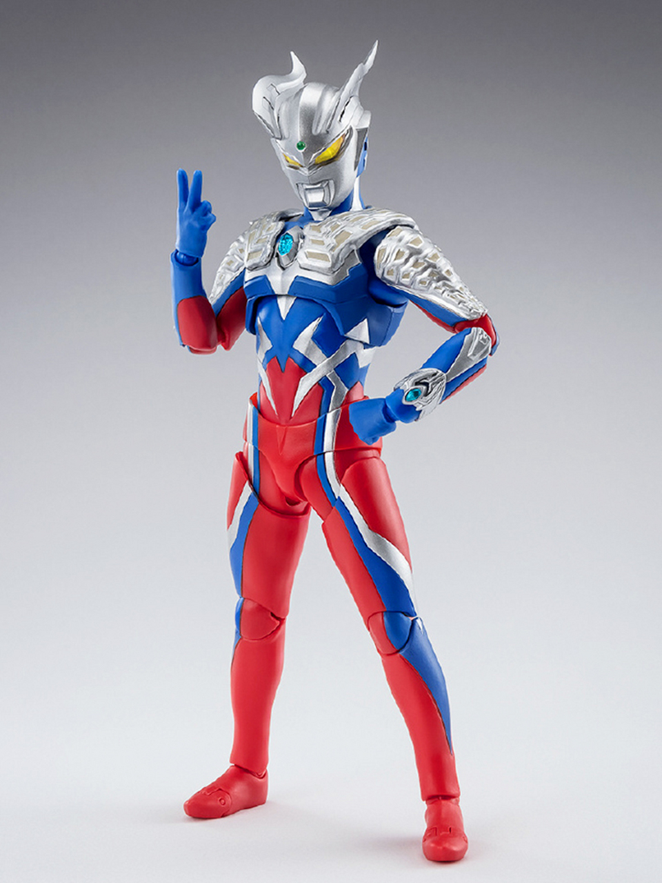 宇宙中,一个全新的英雄形象即将震撼登场——那就是全新shf赛罗奥特曼