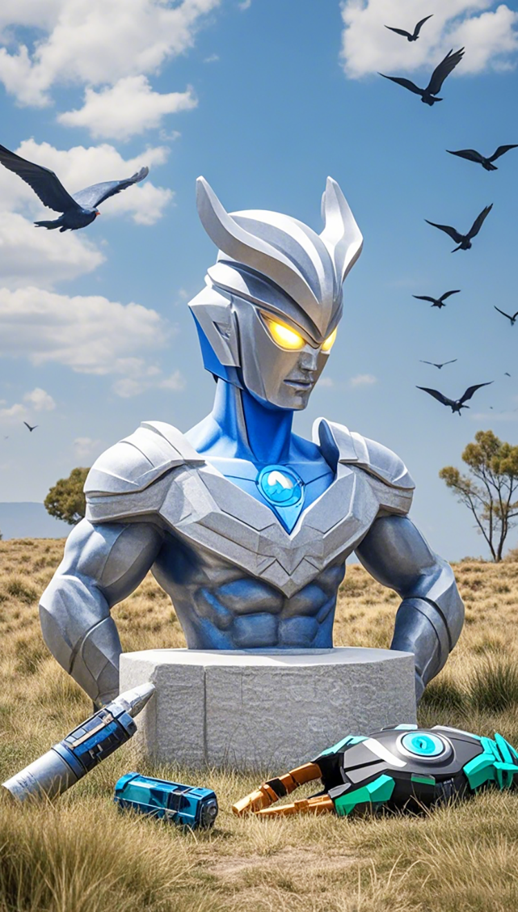 为了铭记那些曾经守护地球,抵御黑暗势力的奥特曼战士,人类以无与伦比