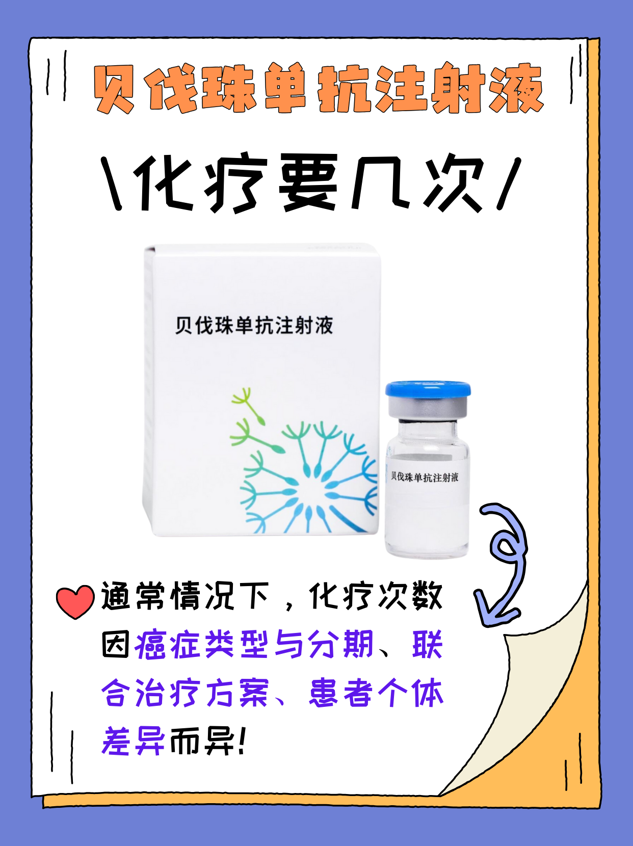 不同癌症有不同答案 贝伐珠单抗一般指贝伐珠单抗注射液