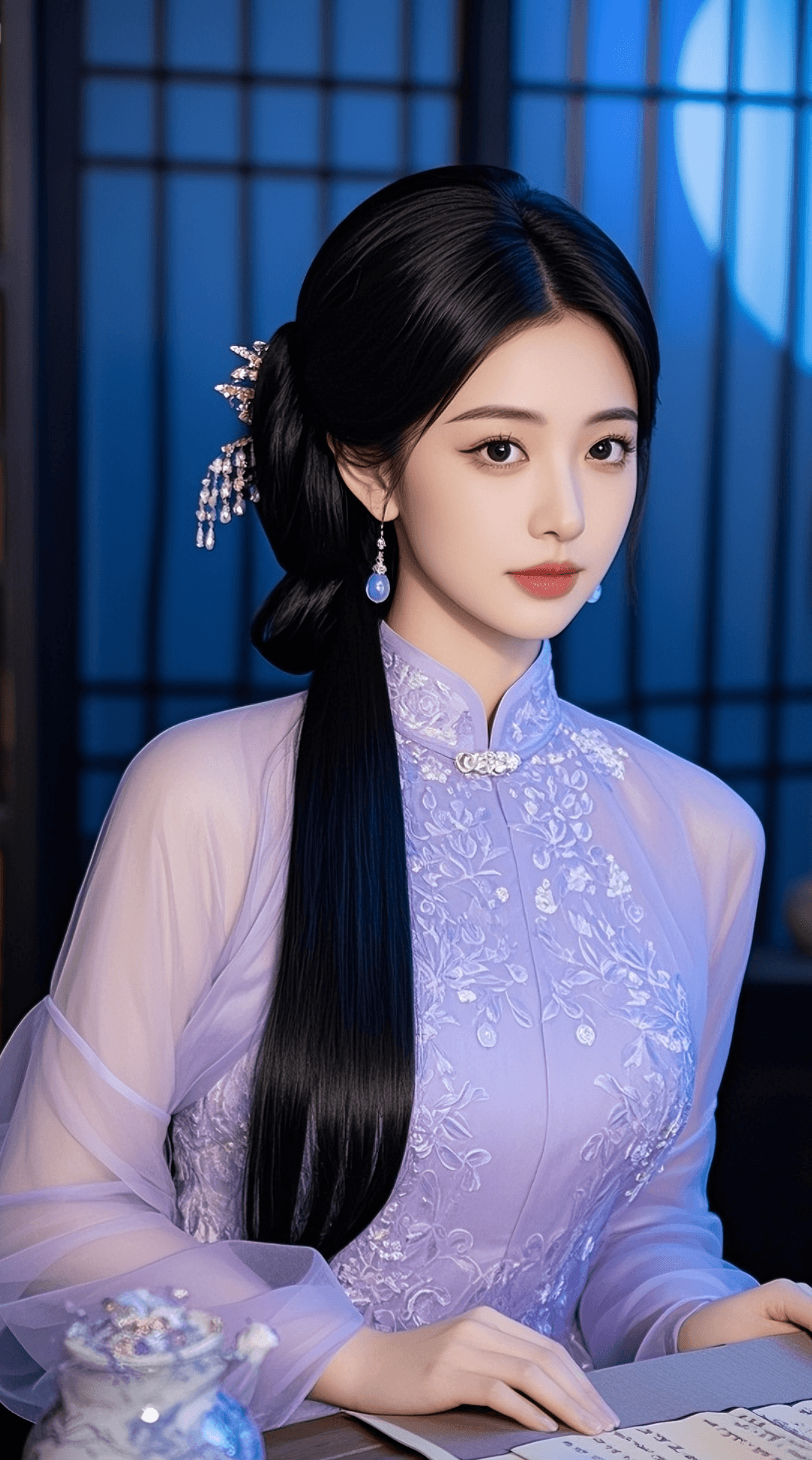 美女壁纸,古风美人头像‖国色天香,楚楚动人