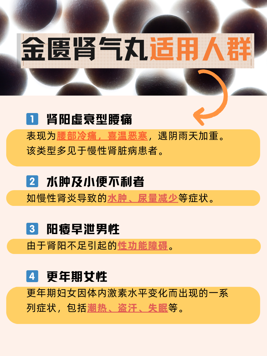 金匮肾气丸的功效与作用是什么	  金匮肾气丸是一种中药方剂,主要用于