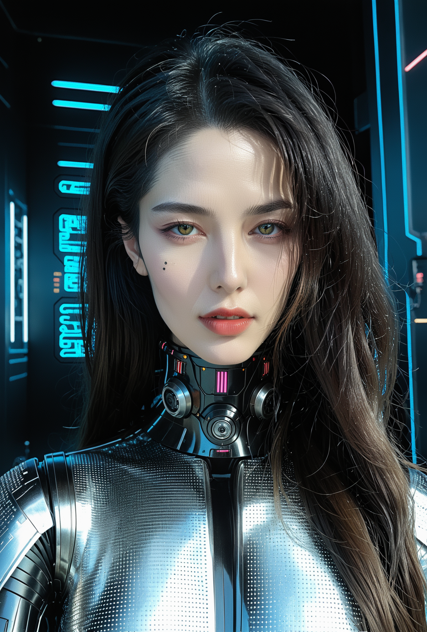 她是仿生人女友,未来她会与我们一起在地球同住,她