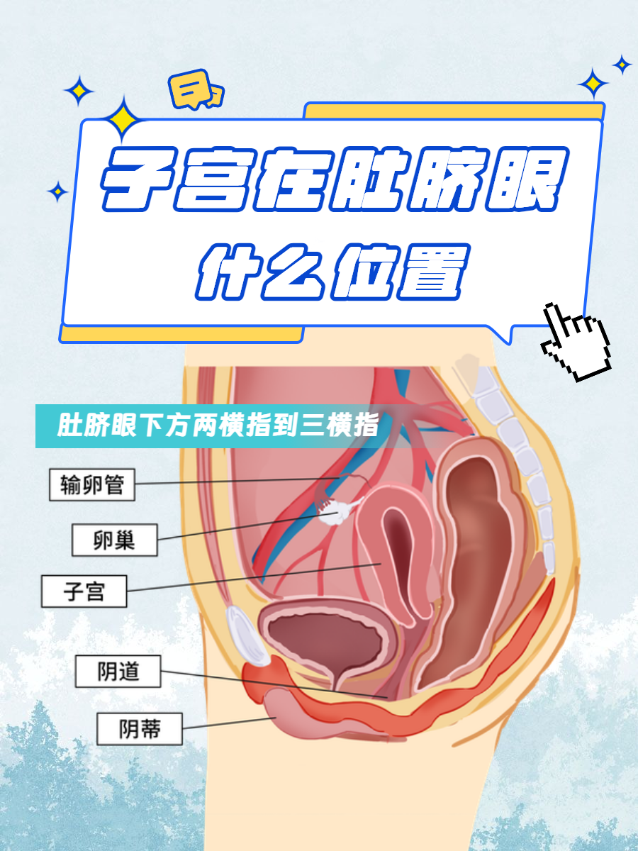 子宫在肚脐眼什么位置?