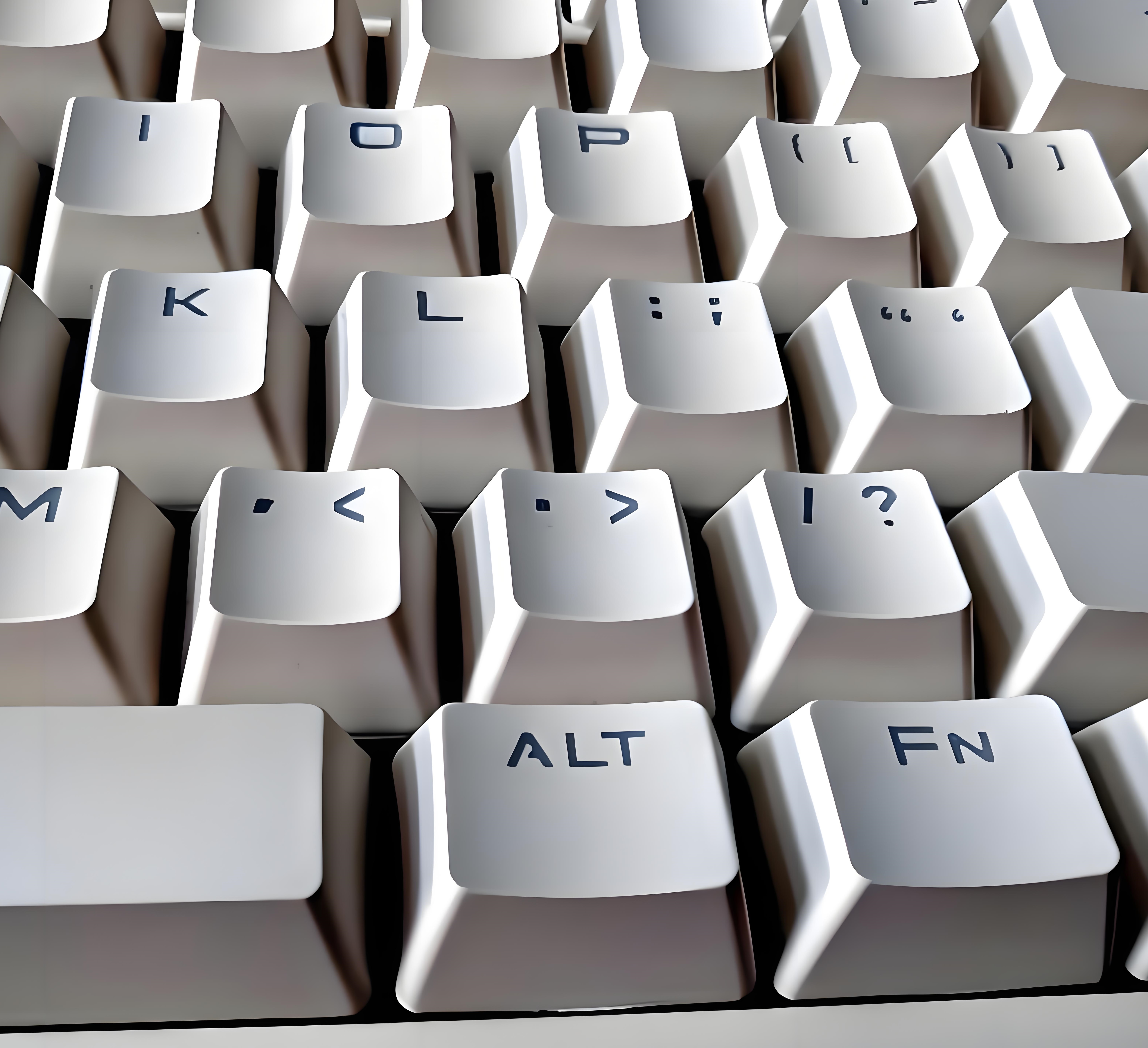 当你敲击键盘上的按键,出来的是,是 还是《.