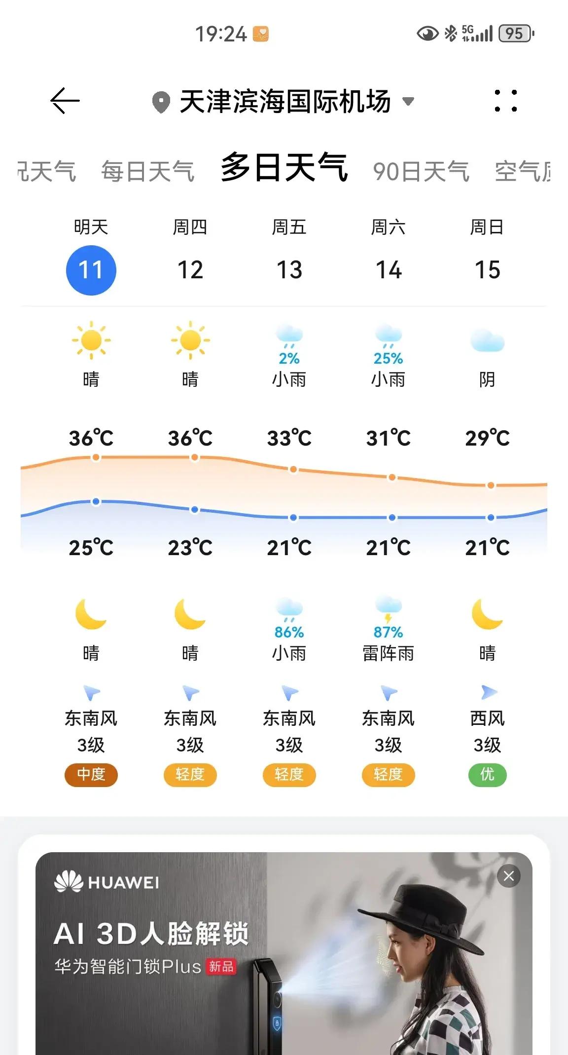 周三天气预报马上知