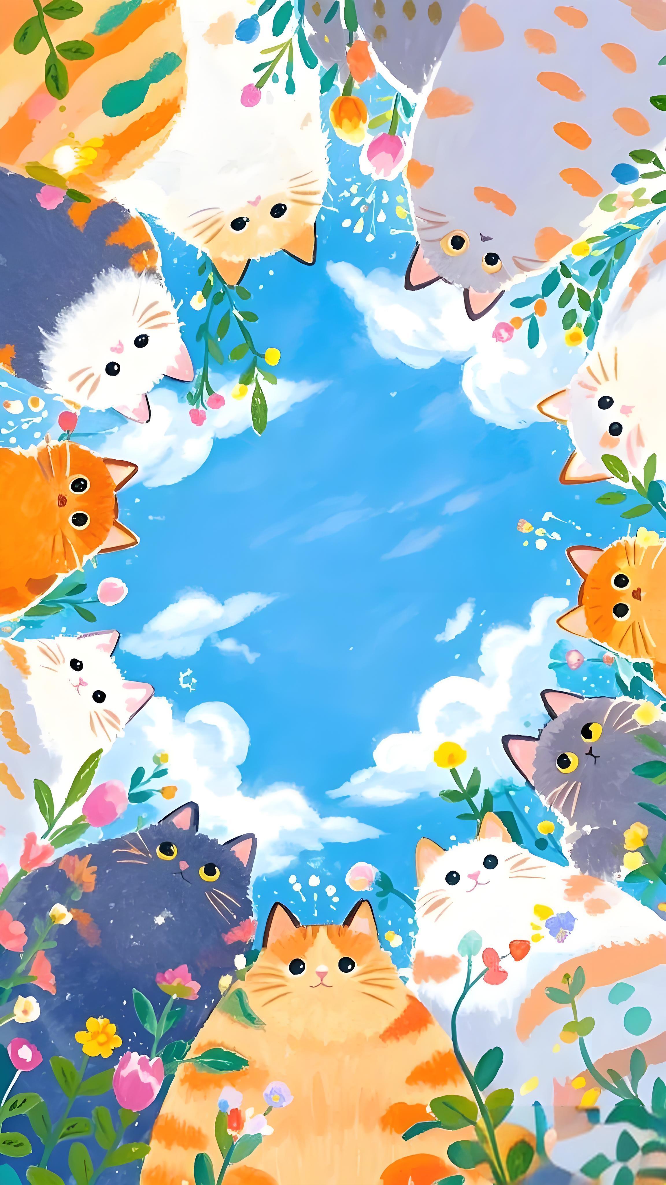 被问爆的可爱治愈壁纸,都在这儿啦#精美壁纸# #治愈图片