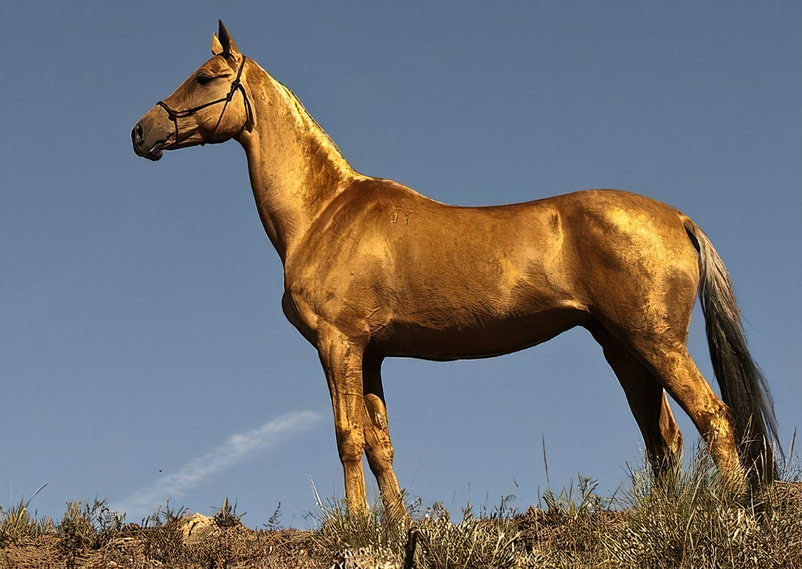 汗血马,被誉为"草原上的红宝石",它们拥有着强健的四肢和惊人的速度