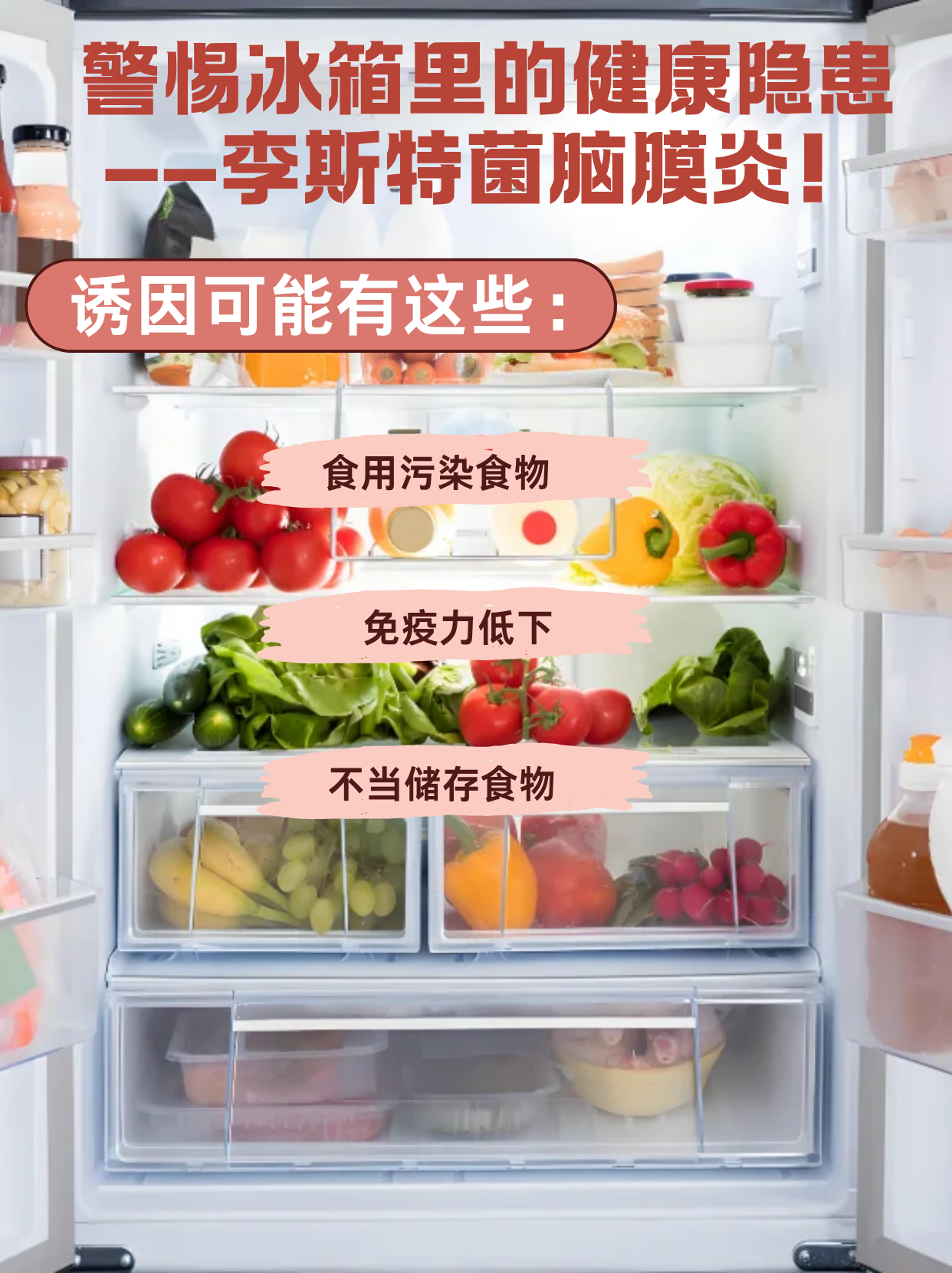 警惕冰箱里的健康隐患