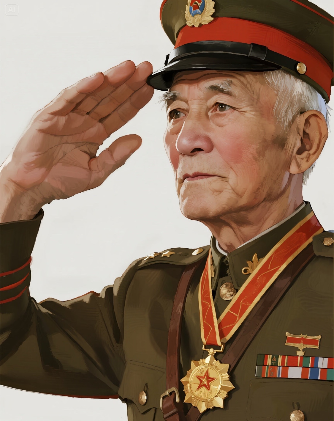 这些白发苍苍的老兵们,当年可都是真刀真枪跟者干过仗的狠角色!