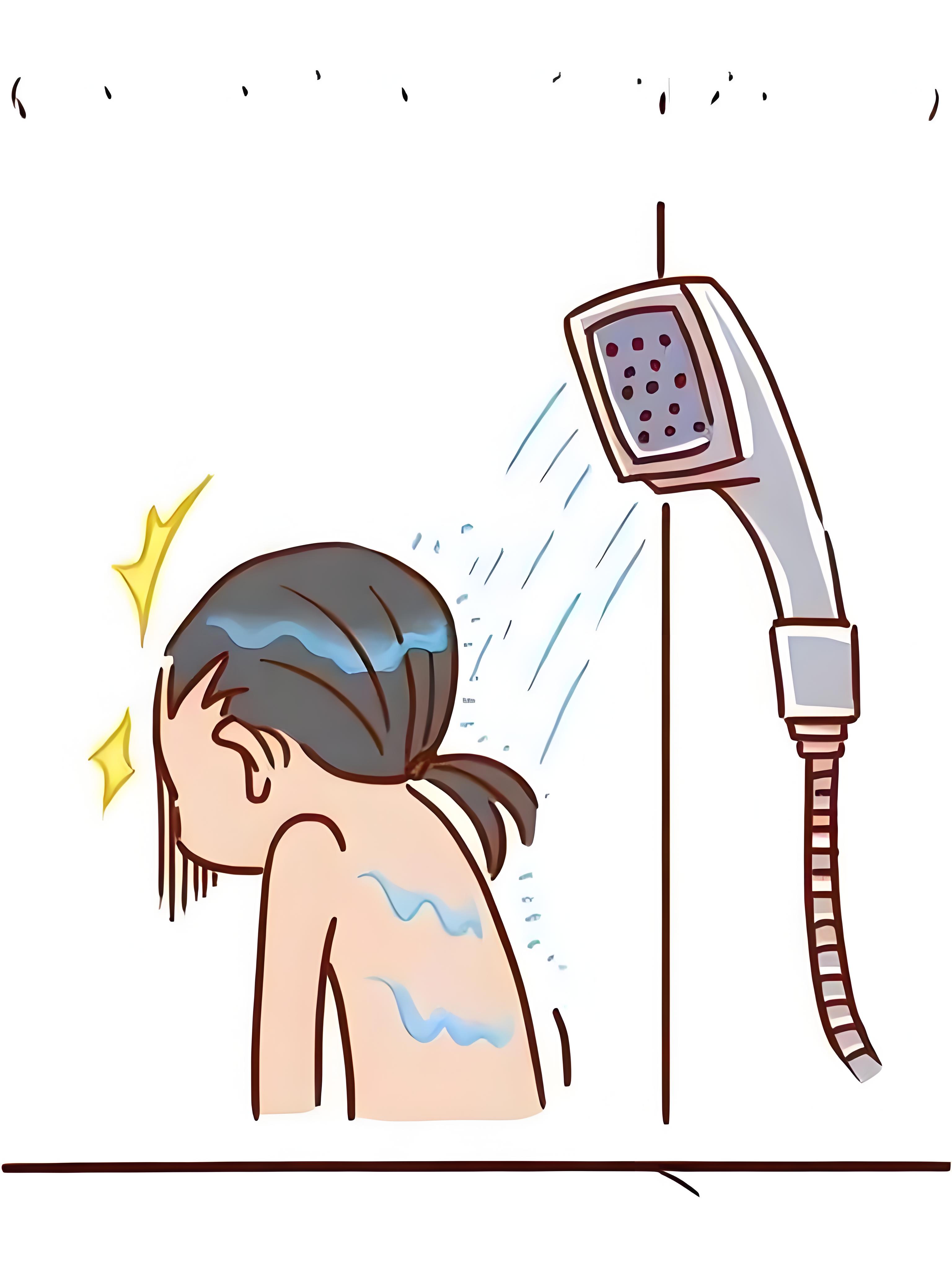 冷水澡,瞬间的凉爽背后的原理