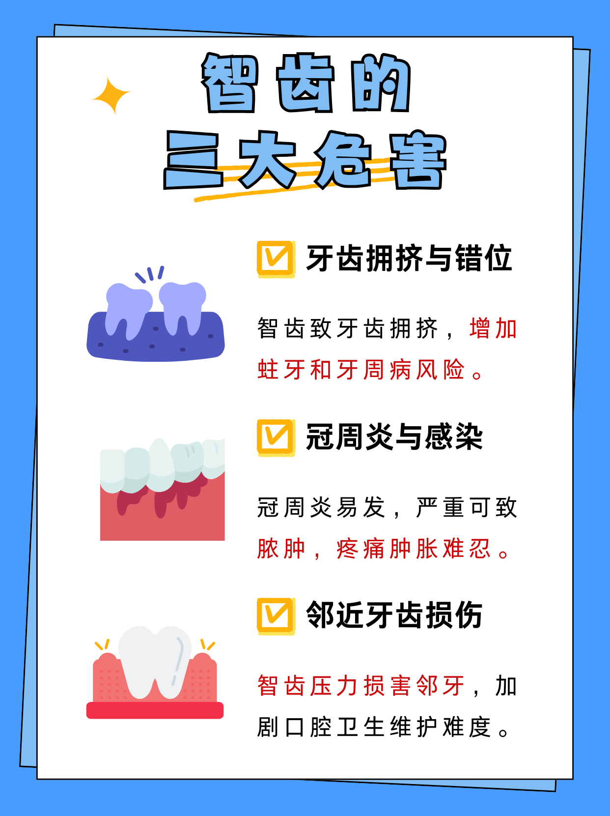 为什么会长智齿