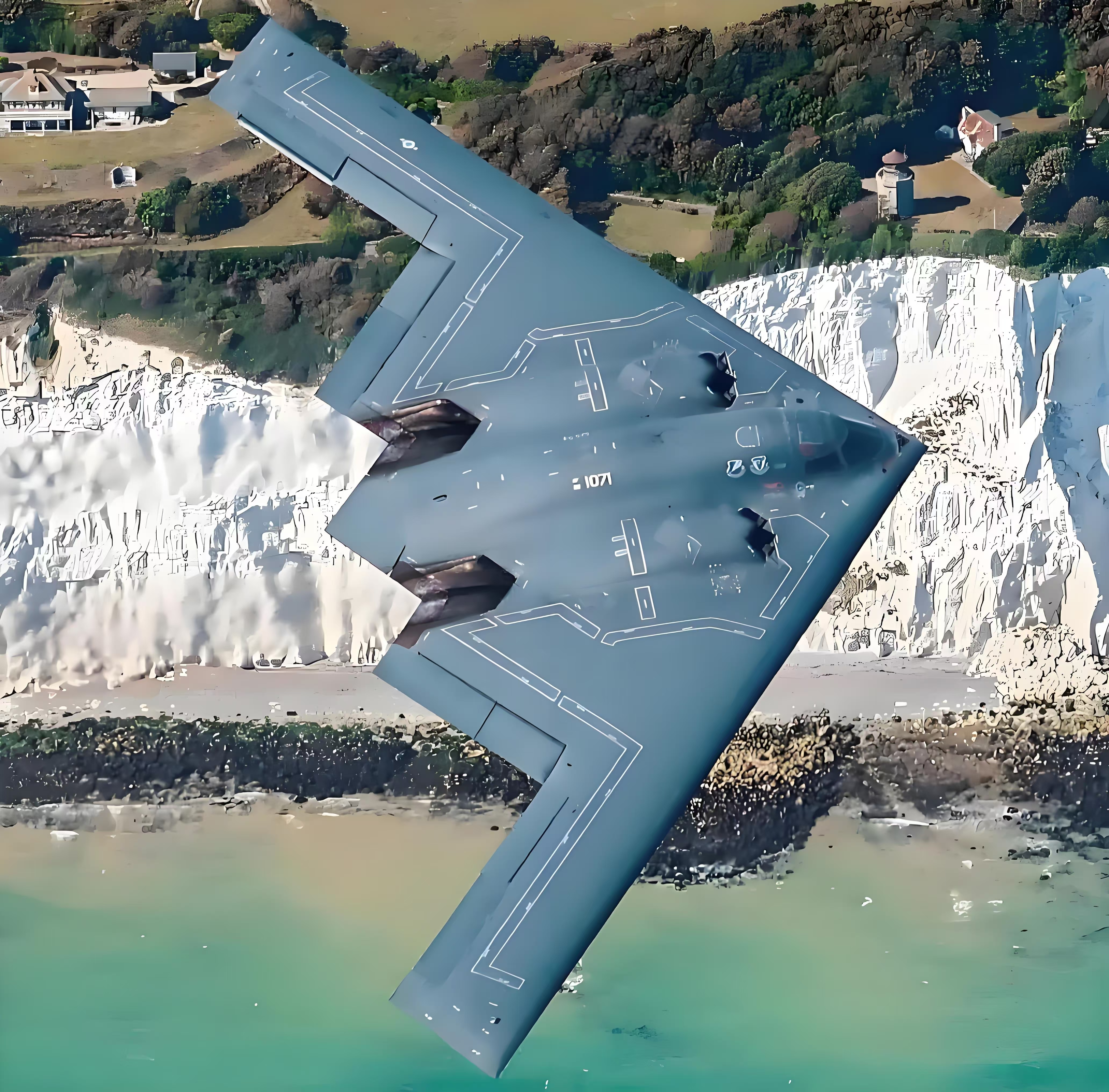 老美b2轰炸机突袭伊朗,悄没声儿地去又回,跟个"幽灵"似的,着实让人