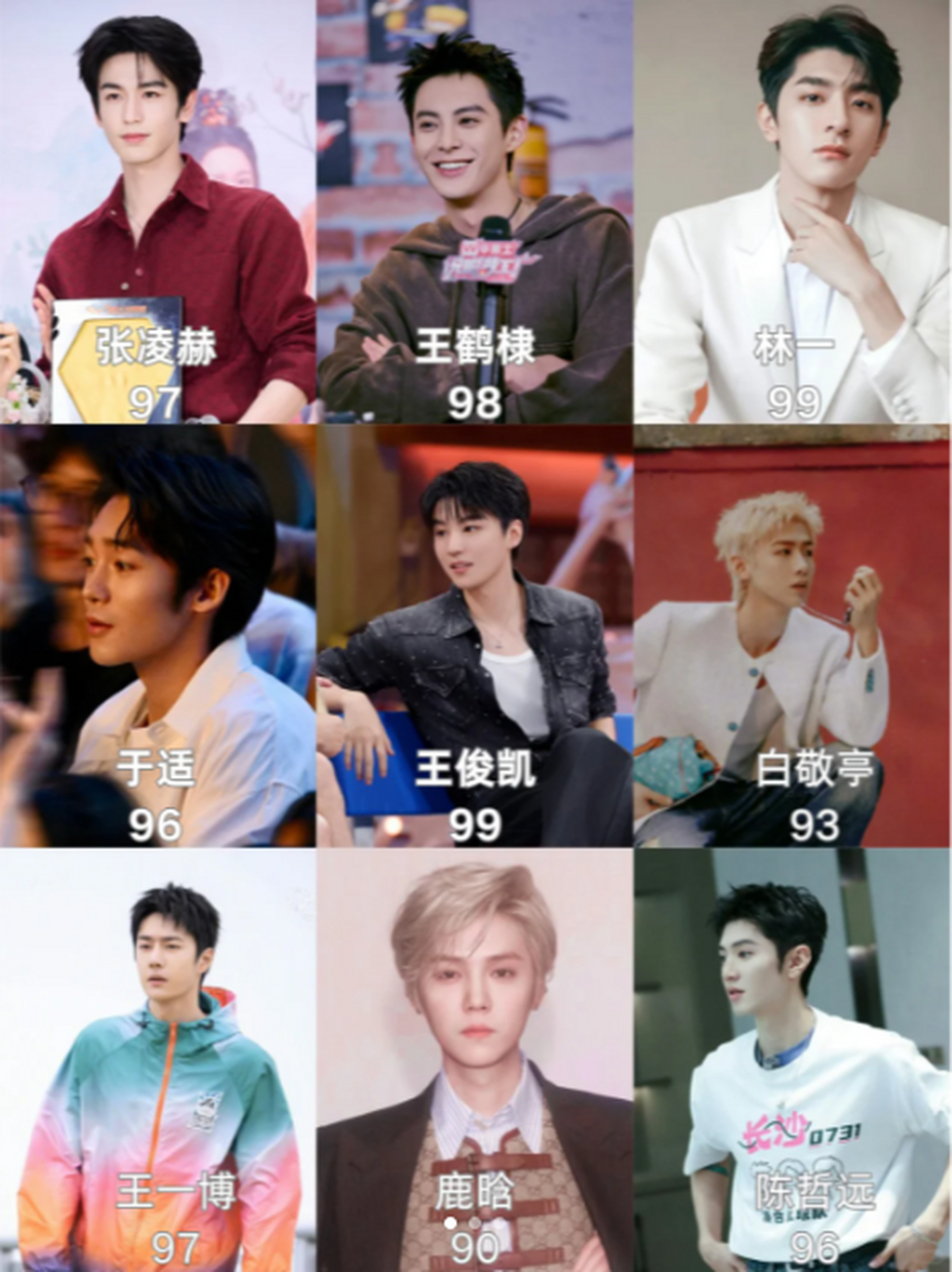 90后男明星谁是你心中的top?