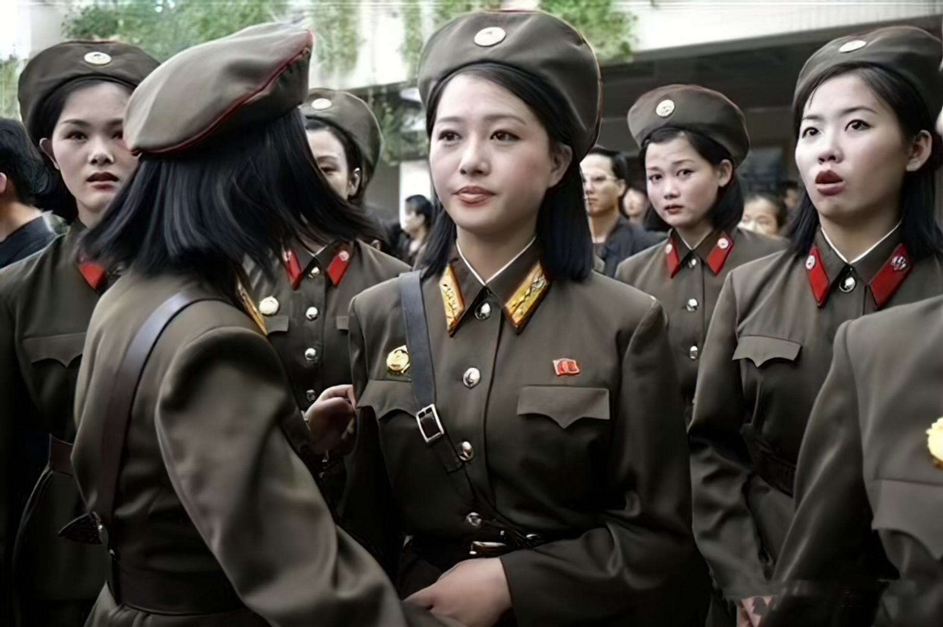 朝鲜女兵的颜值如何?