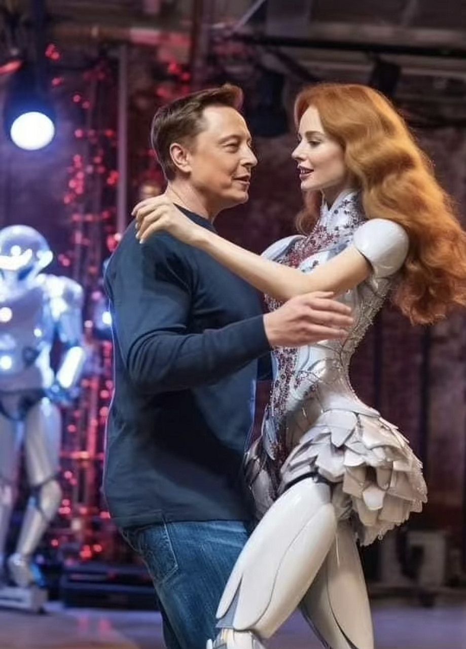 马斯克的机器人女友,逼真吗?