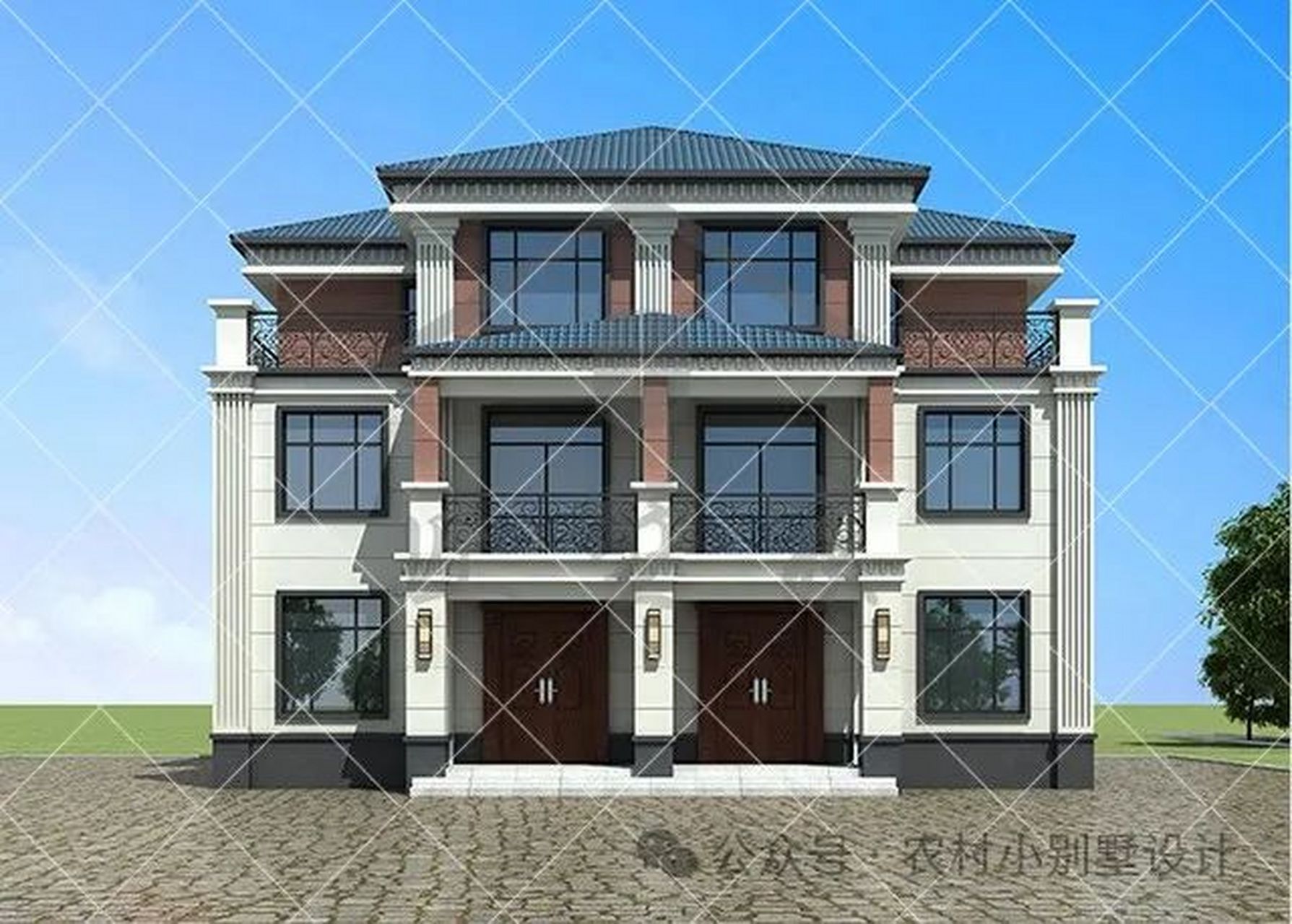 新中式的别墅设计,是一种文化精神的体现.