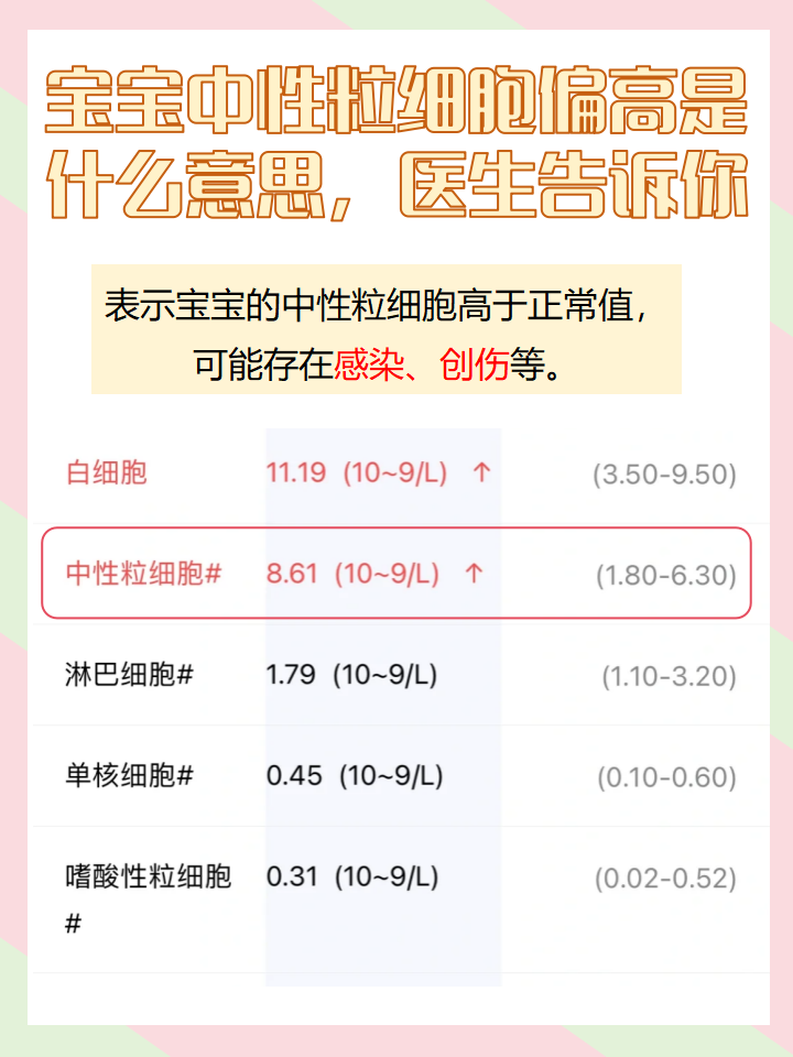 中性粒细胞百分比图片