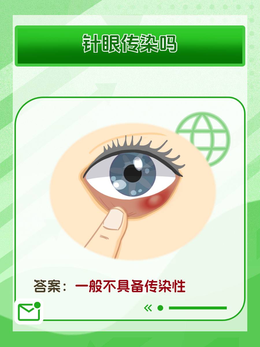 针眼传染吗?