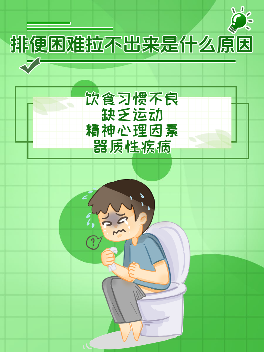为什么拉屎拉不出来 为什么拉屎拉不出来
