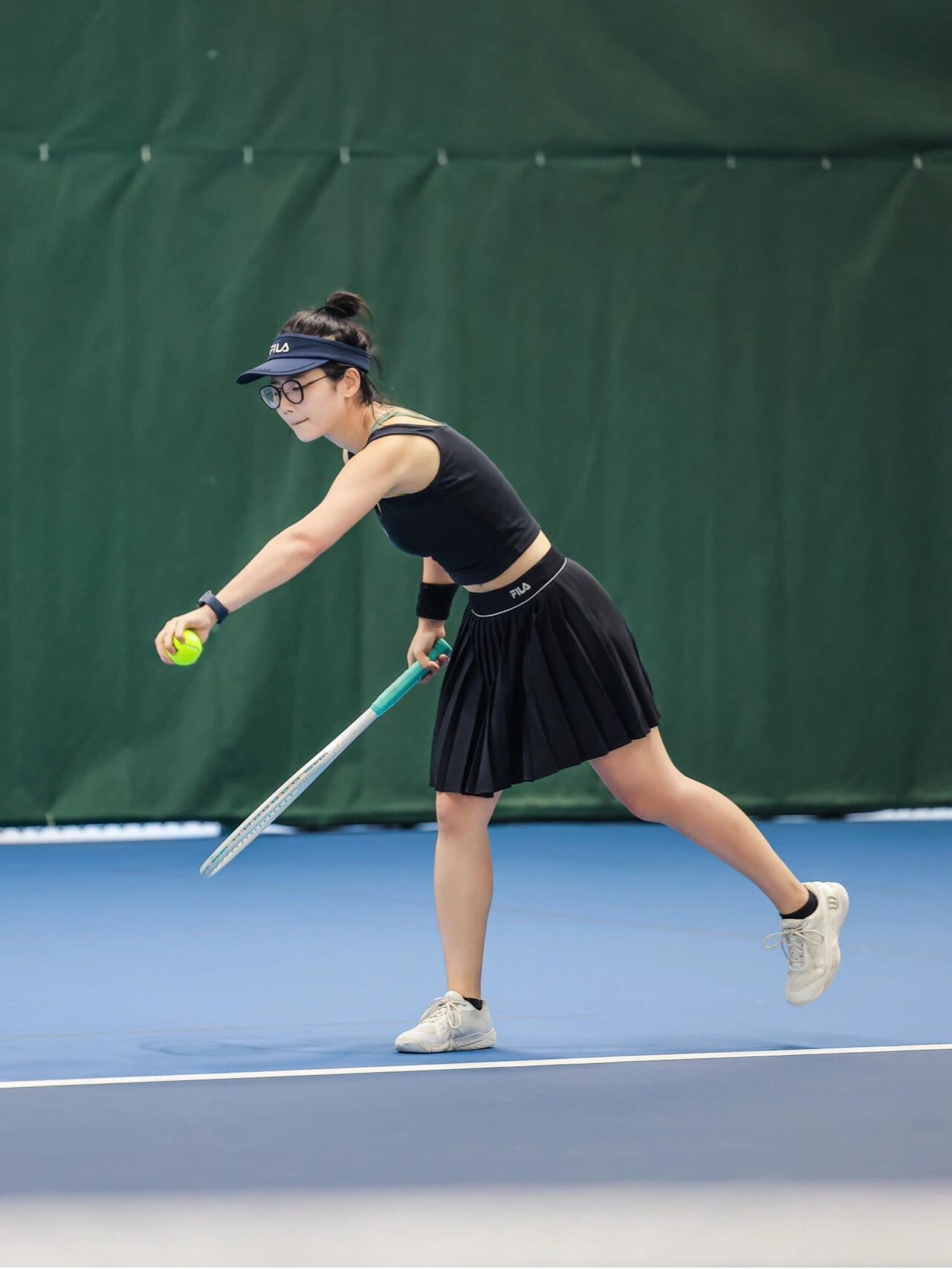 打第三次双打比赛啦,之前两次的网球搭子都是朋友很开心,这次开盲盒