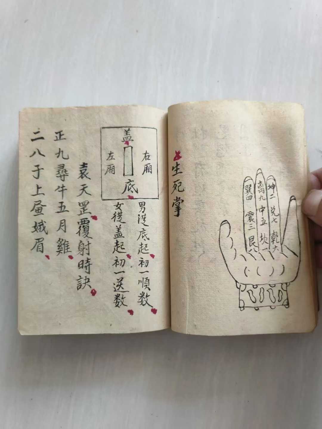 诸葛孔明马前时诀起倒掌列看病忌日四宫掌八卦方位八卦奇门掌
