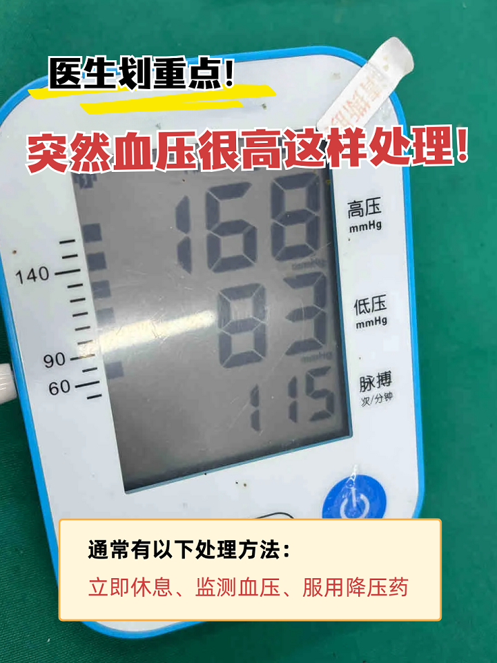 为什么血压突然升高