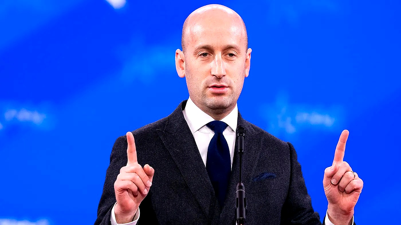 白宫副幕僚长斯蒂芬·米勒最近在媒体前可谓火力全开,把矛头直接对准