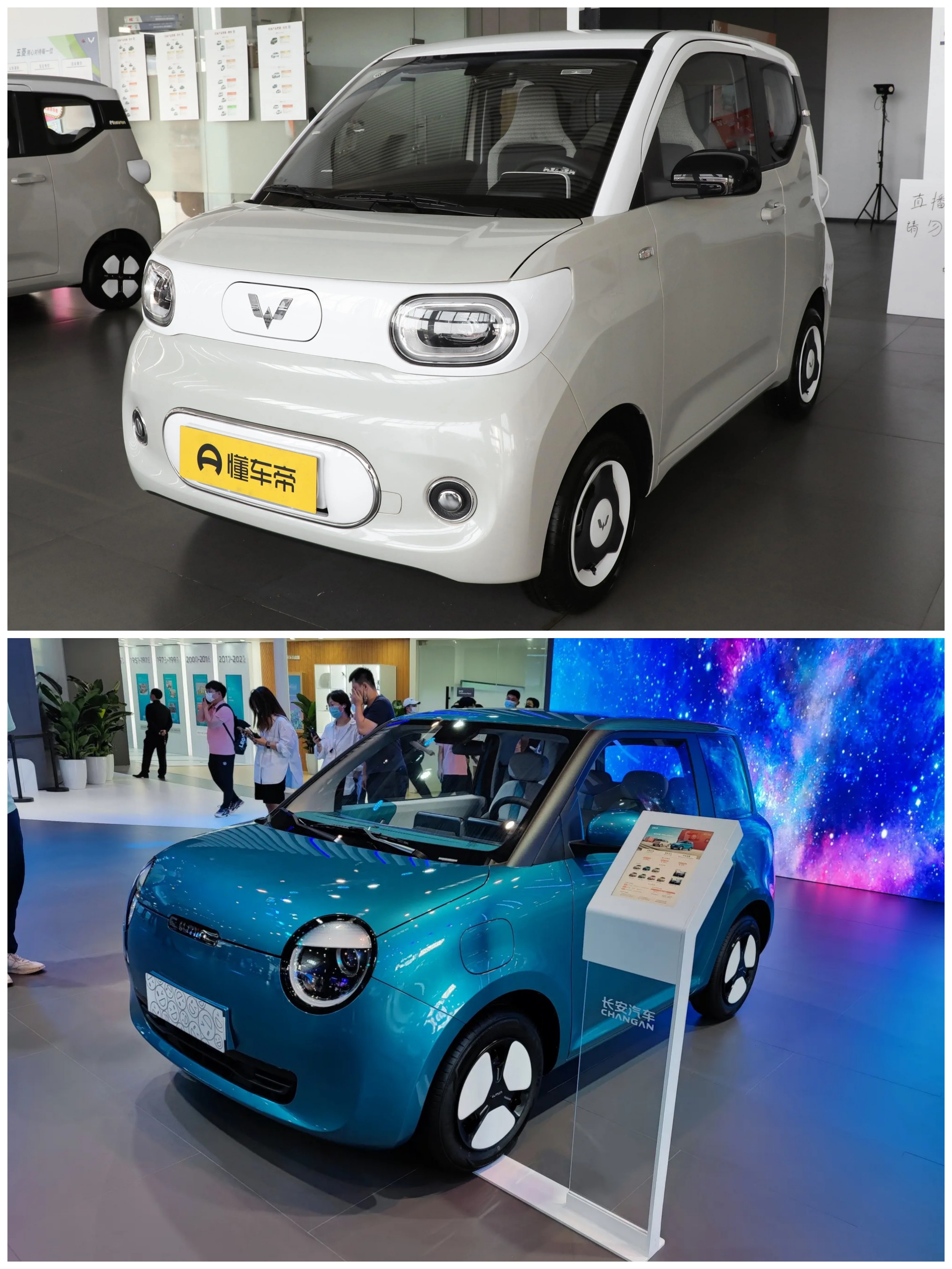 同样都是3万多元的微型纯电动车型,到底是购买五菱宏光mini好还是