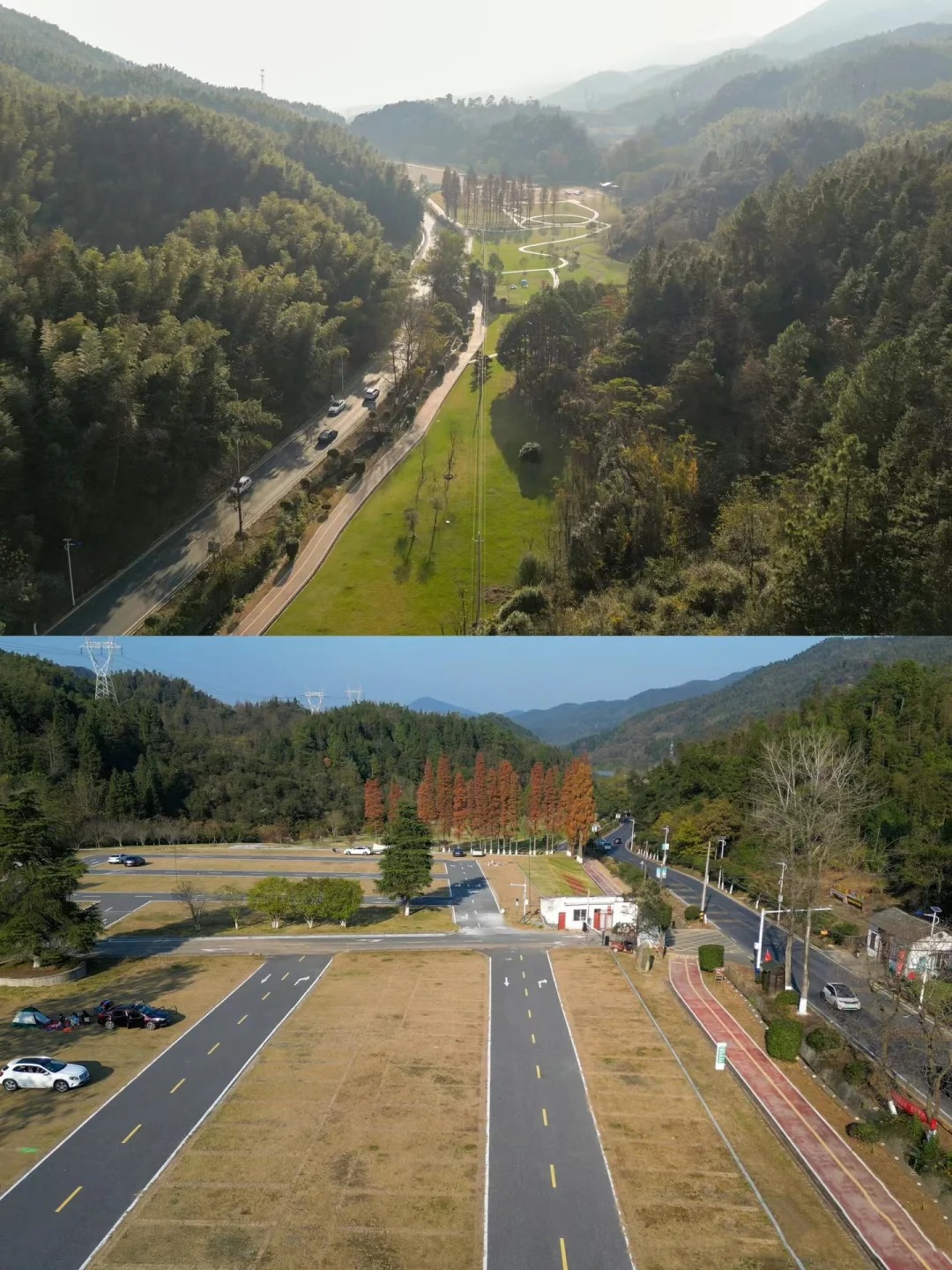 梅岭露营基地图片