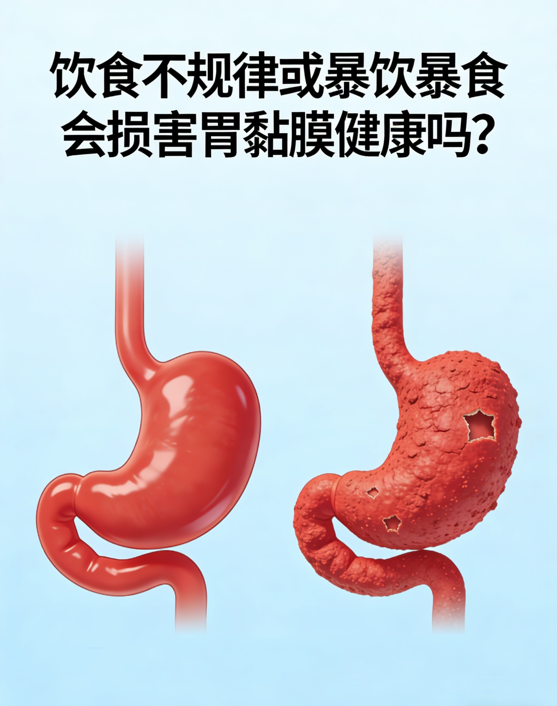会胃黏膜需要规律进食来维持正常的分泌和运动节律