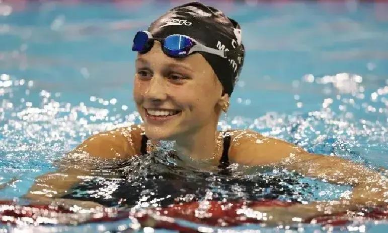 新加坡世锦赛女子400米自由泳决赛,莱德基同样