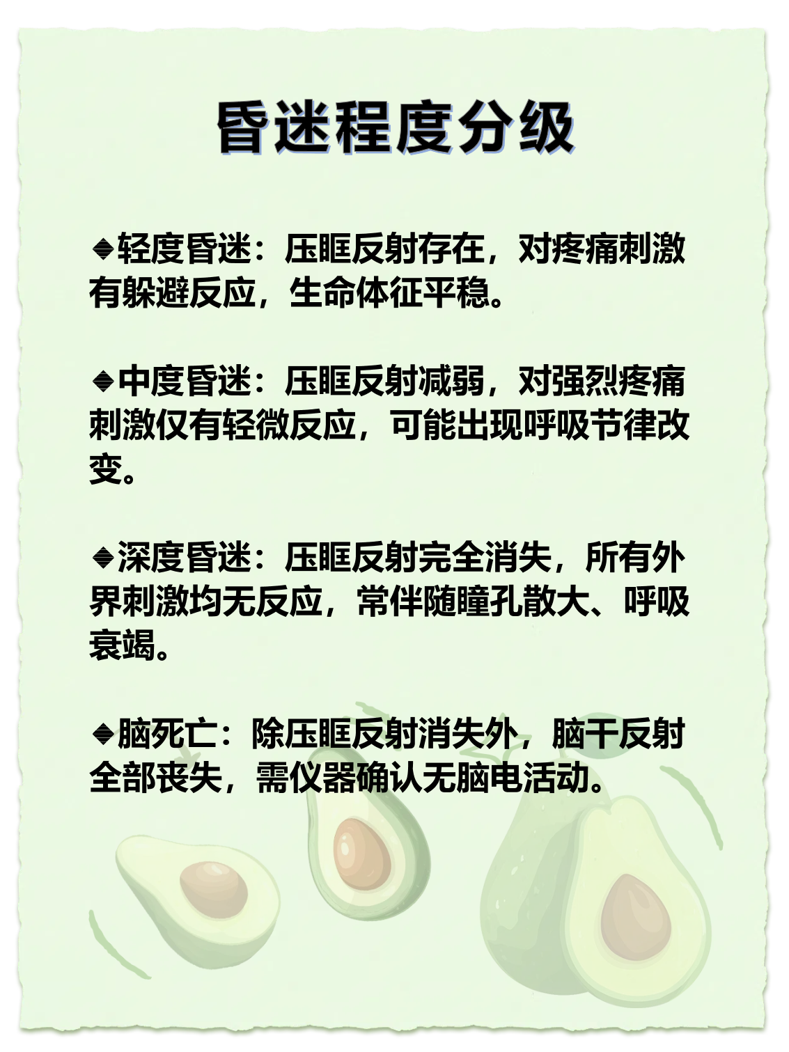 压眶反射消失属于哪种昏迷