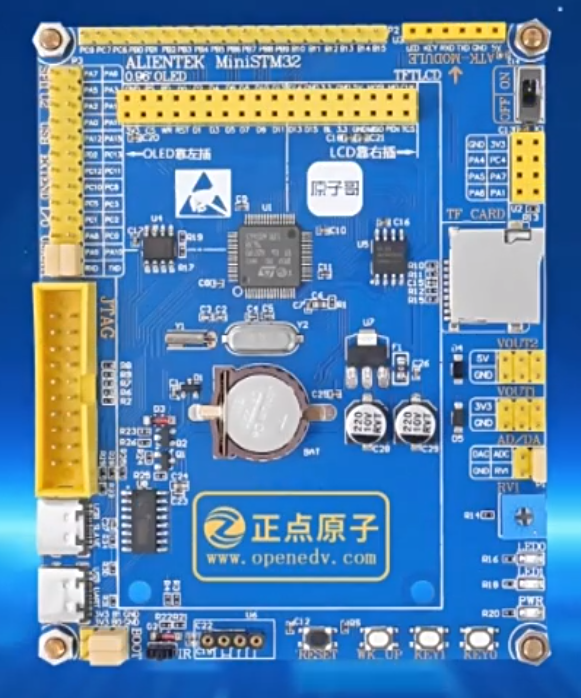 第一:如果是单片机初学者,可以选stm32f1系列