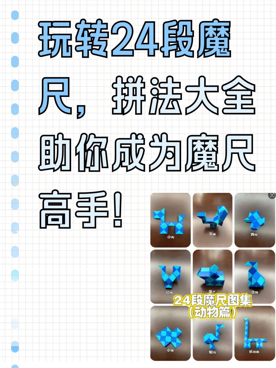 24段魔尺变公鸡图片