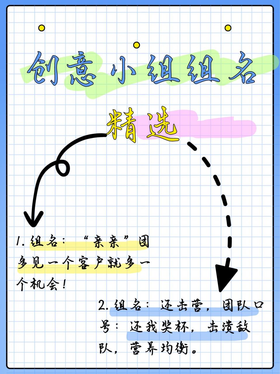 创意小组组名精选  94 团队力量大揭秘!这些团队口号你听过吗?