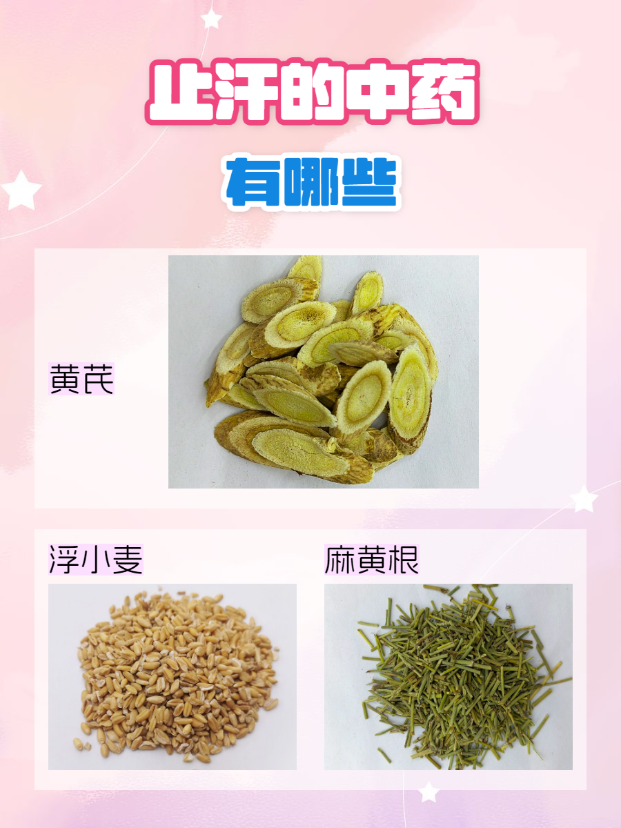 止汗的中药有哪些?