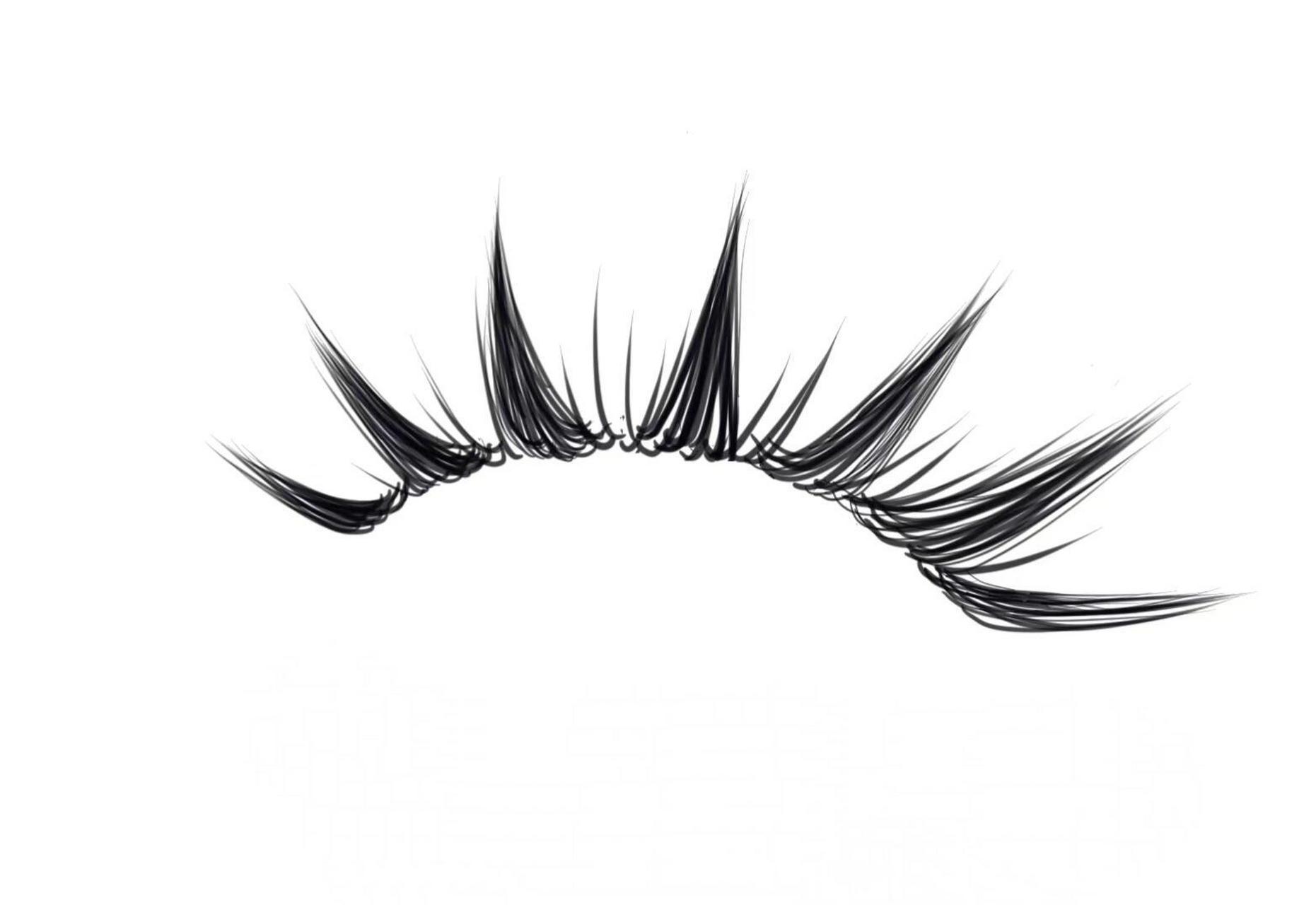 电子睫毛p图素材